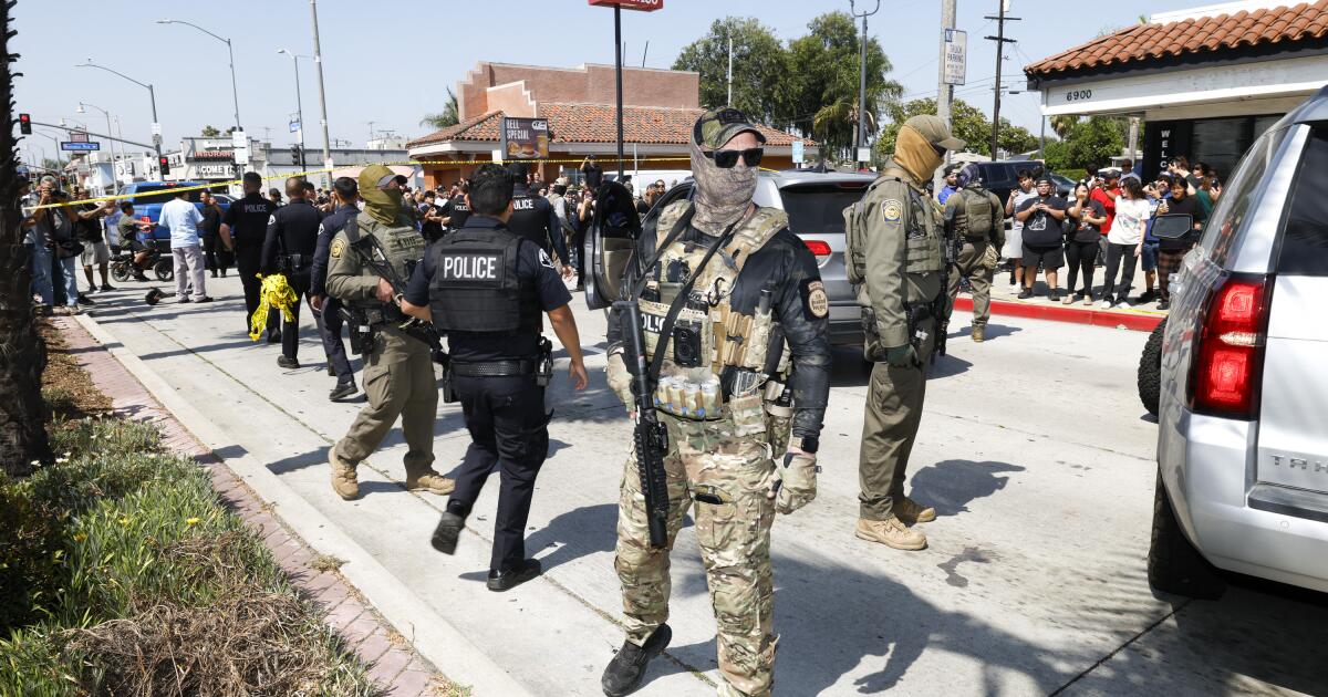 L.A., Pasadena, others seek to join lawsuit to stop 'unconstitutional' immigration raids