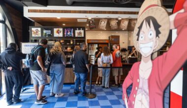 Anime-themed One Piece Cafe restaurant opens in Little Tokyo