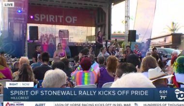 San Diego Pride kicks off with Stonewall rally honoring 50 years of activism