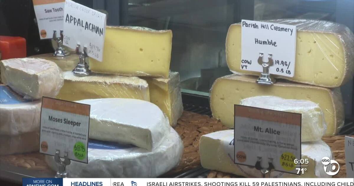 La Mesa cheese shop braces for Trump's new tariffs on European imports