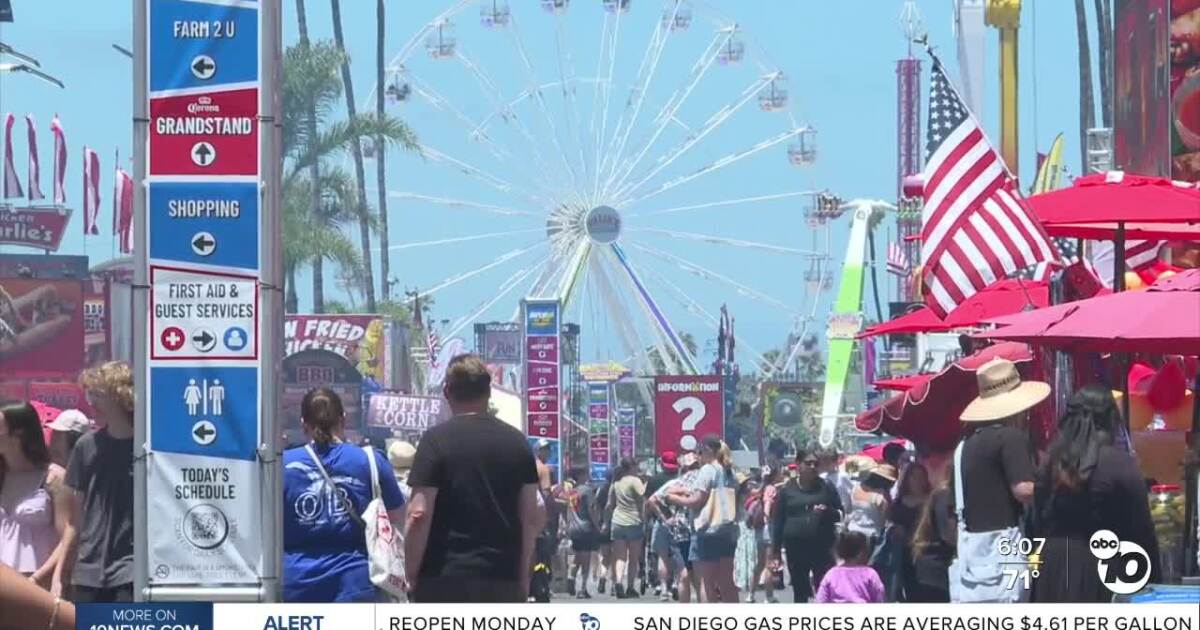Thousands enjoy last day of San Diego County Fair