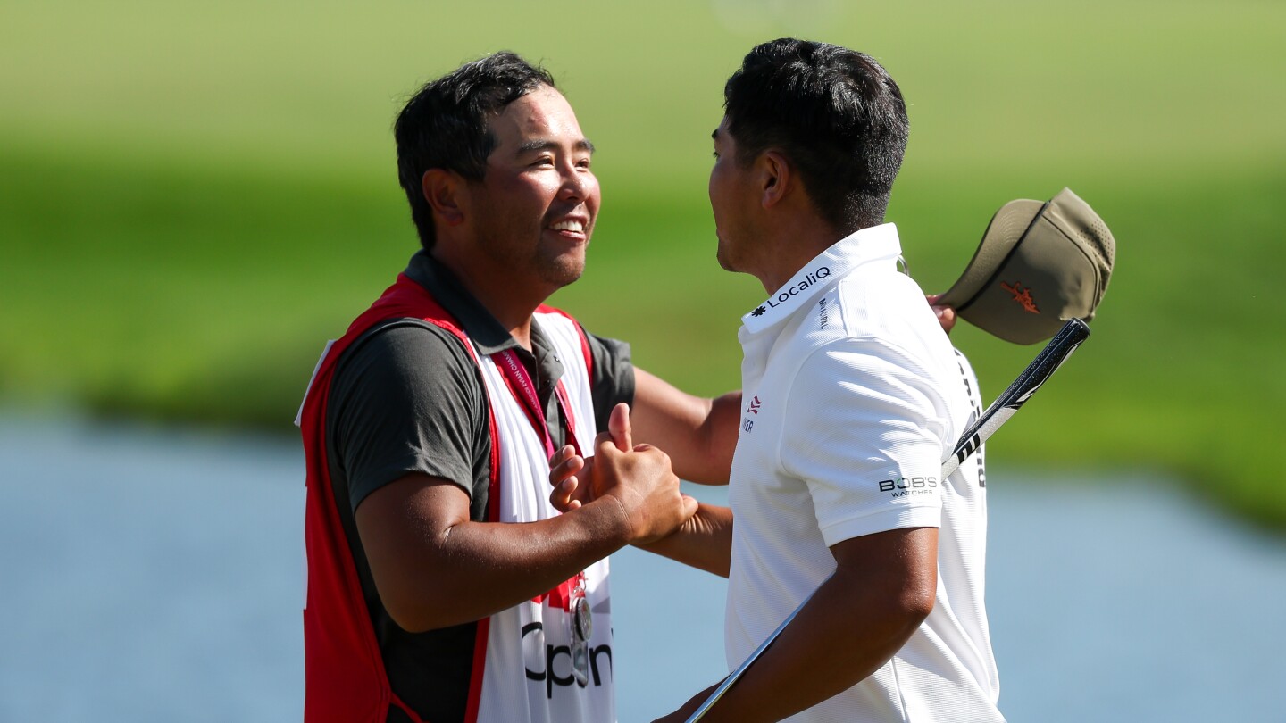 After caddie change that 'wasn't my choice,' Kurt Kitayama teams with bro for 3M win