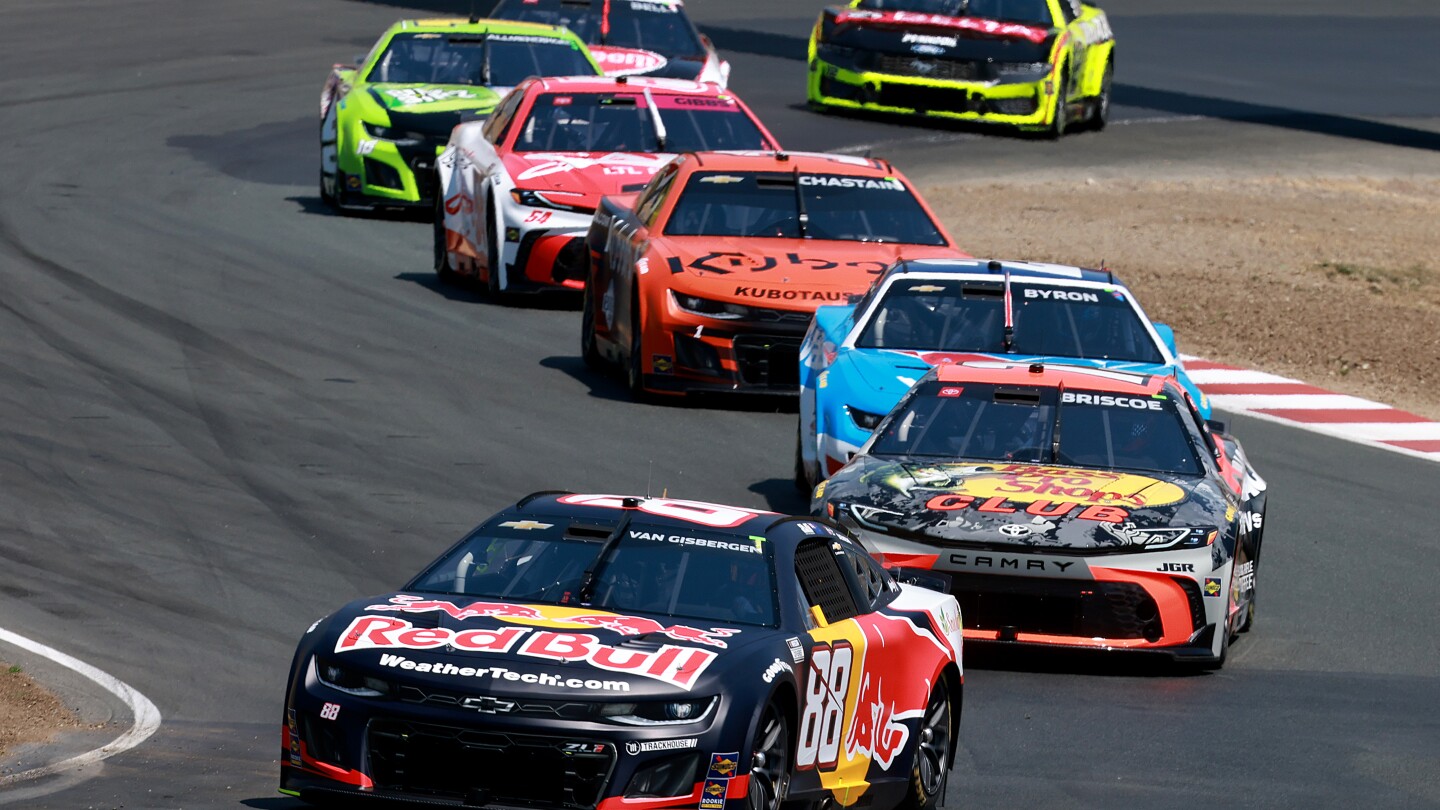 Winners, losers after Sonoma NASCAR Cup race won by Shane van Gisbergen