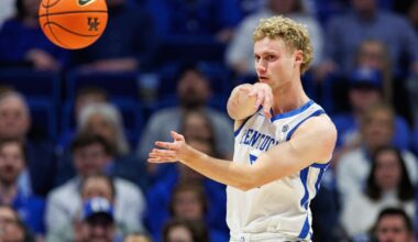 Collin Chandler is back at UK Basketball practice after battling minor injury