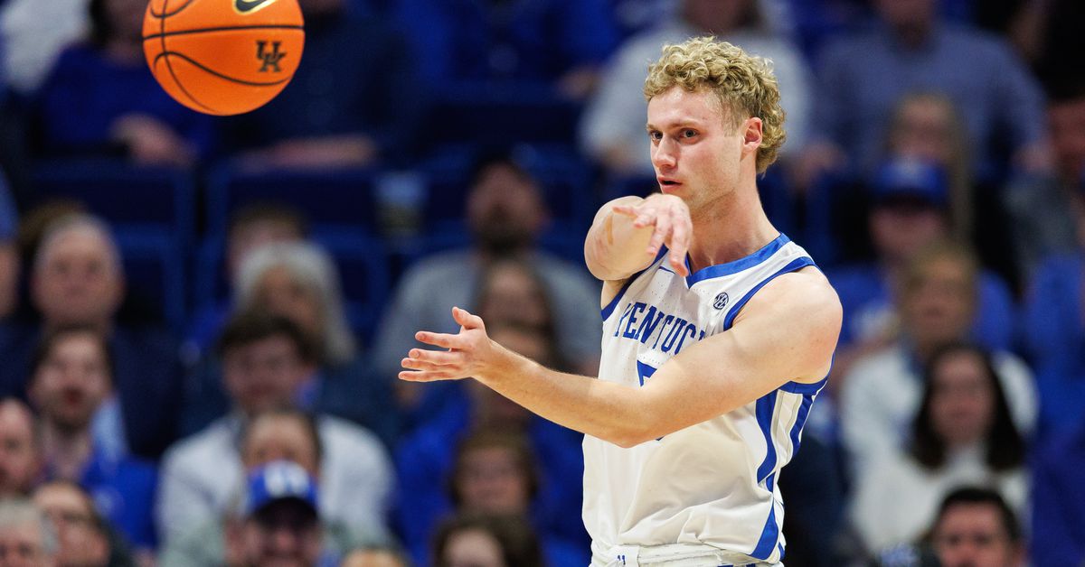 Collin Chandler is back at UK Basketball practice after battling minor injury