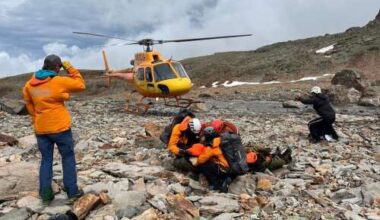 Another hiker falls near Ice Lakes. His iPhone SOS feature may have delayed the rescue