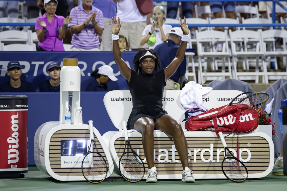 She is expected to return to the court at the Cincinnati Open next month