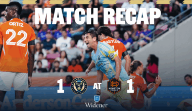 Recap | Union pick up road draw at Houston Dynamo