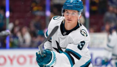 Thrun traded to Maple Leafs by Sharks for Reaves