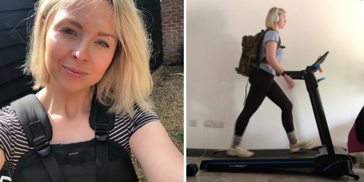 ‘I walked in a weighted vest for a week – here’s what happened’