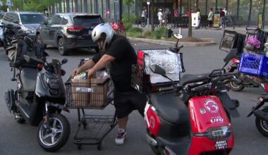 New York City Council set to vote on pay raises for grocery delivery workers