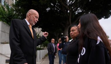 A day outside an LA detention center shows profound impact of ICE raids on families