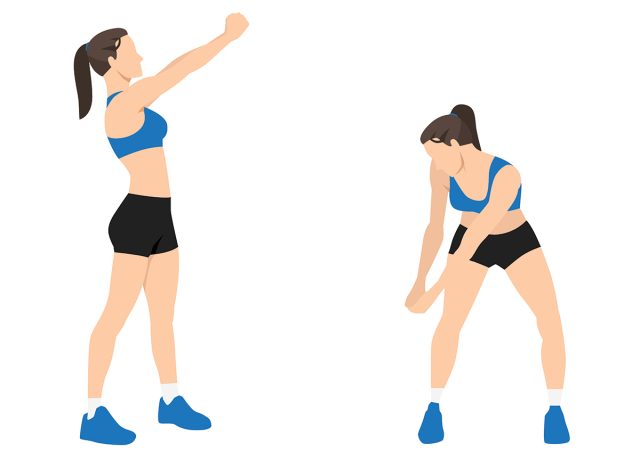 Woodchopper with Bodyweight Rotation