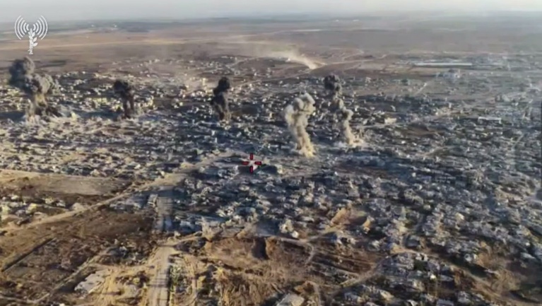IDF attacks in Beit Hanoun (IDF spokesperson, July 12, 2025)