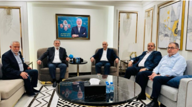 Meeting of senior Hamas and PIJ officials (Hamas Telegram channel, July 13, 2025)