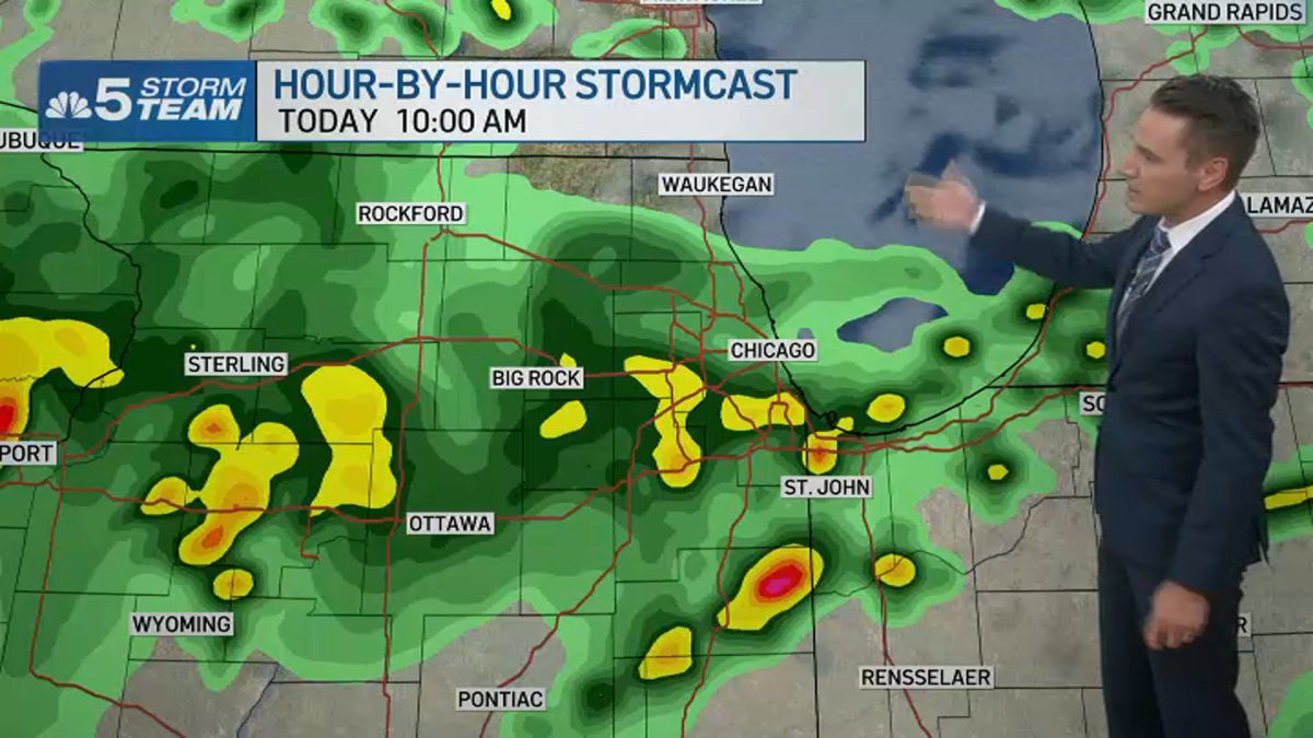 Multiple rounds of storms, some severe, expected in Chicago area – NBC Chicago