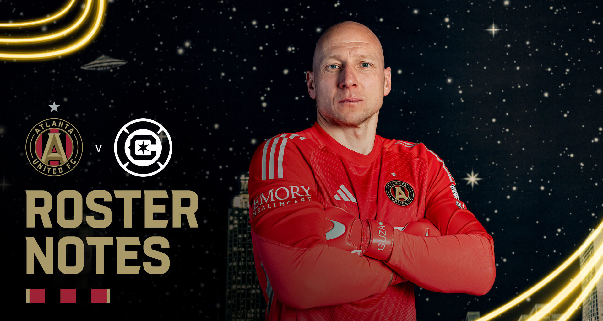Starting XI and roster notes: Brad Guzan back for return to Mercedes-Benz Stadium