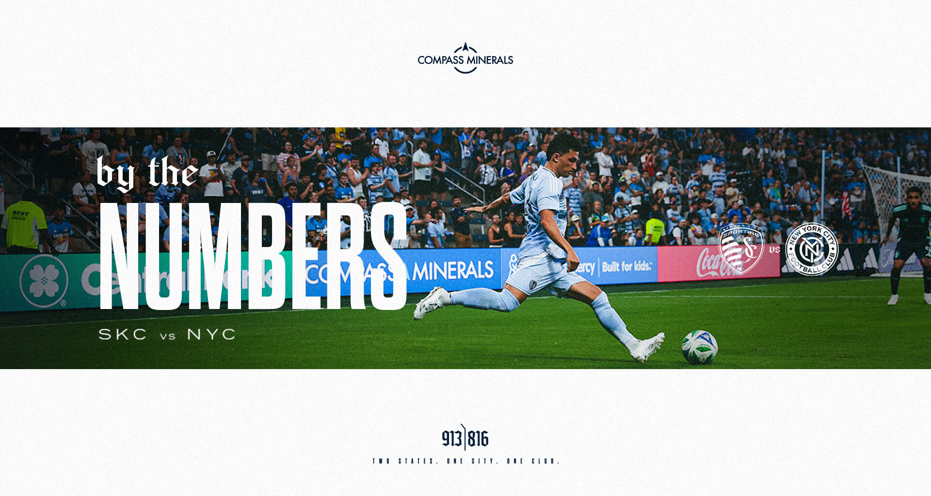 By The Numbers presented by Compass Minerals: Sporting KC vs. New York City FC | July 19, 2025