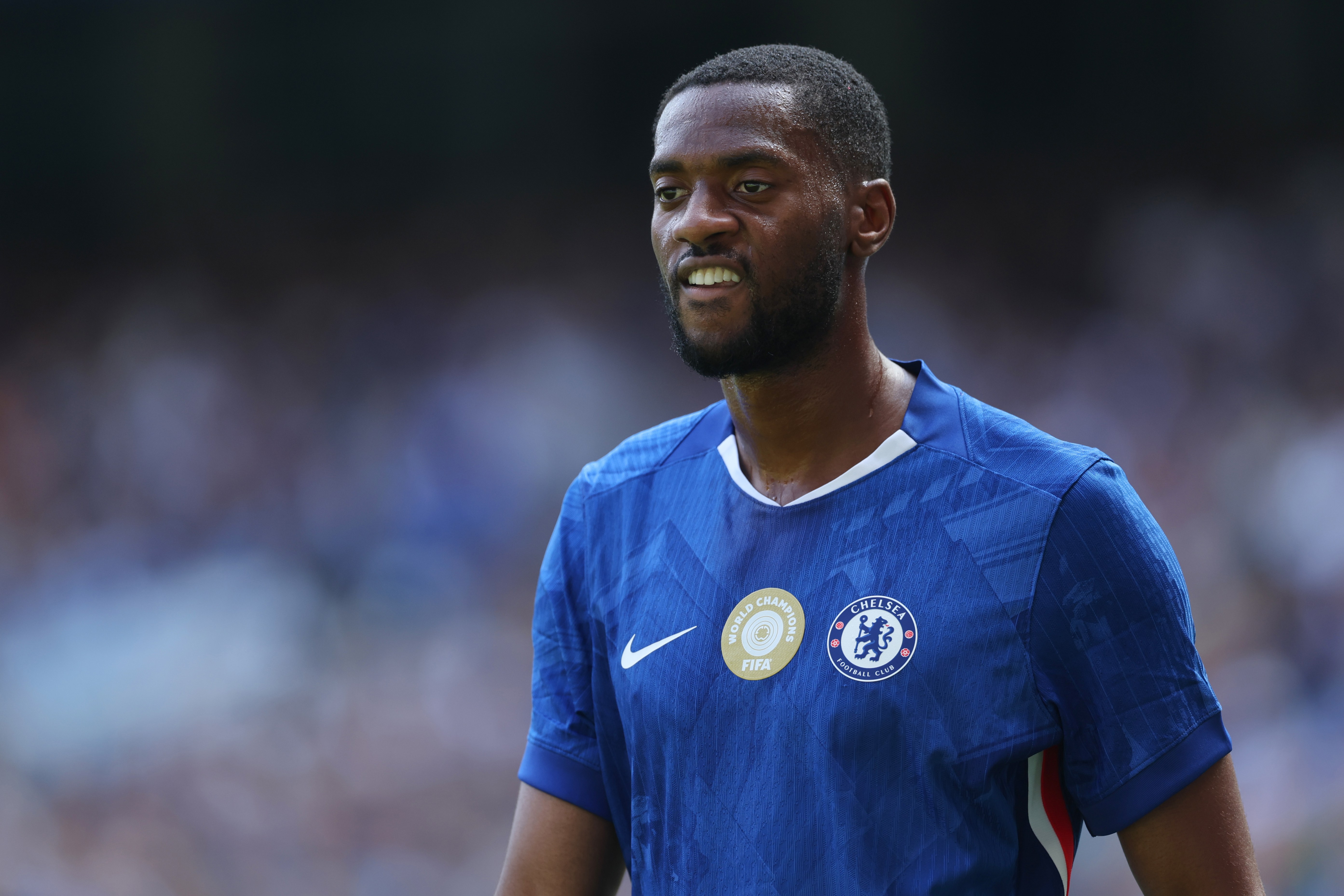 Tosin Adarabioyo of Chelsea during a pre-season friendly match.