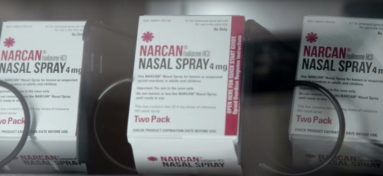 FILE: The Narcan brand of naloxone, the drug to counter opioid overdoses, in a vending machine. (Courtesy San Diego County)