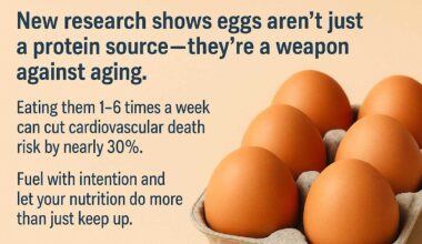 Eggs Linked to Lower Death Risk and Longevity Gains in New Aging Study