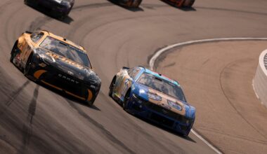 Bubba Wallace, 23XI Racing, Joey Gase, MBM Motorsports (Garage 66), Iowa Speedway, NASCAR