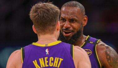 Utah Jazz v Los Angeles Lakers - Emirates NBA Cup