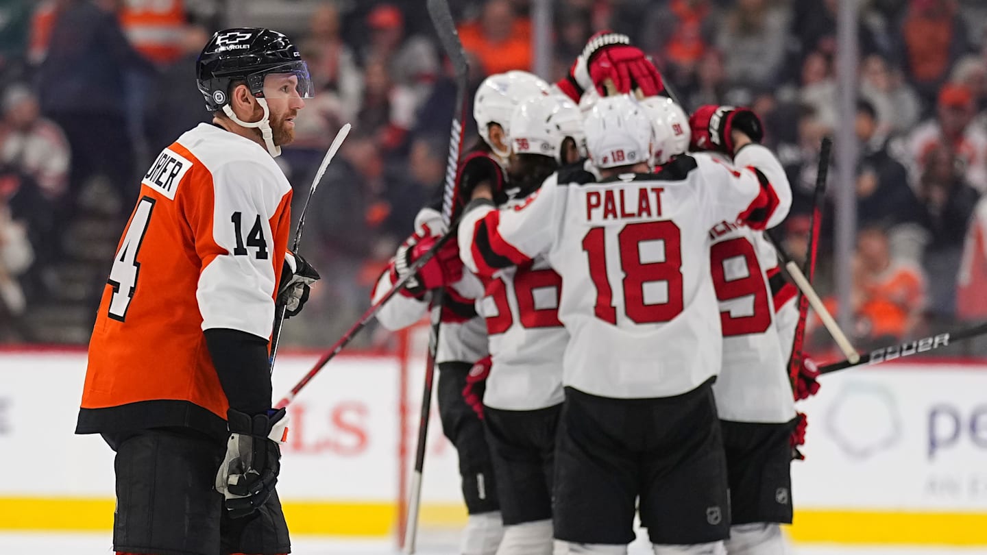 New Jersey Devils v Philadelphia Flyers