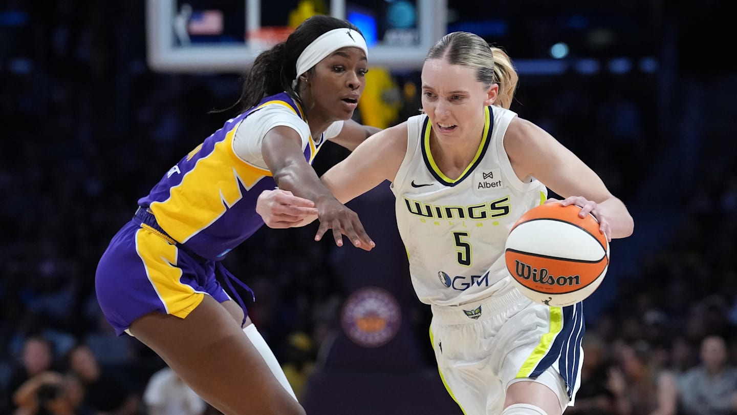 Paige Bueckers responds after record-breaking performance in Dallas Wings vs. Sparks