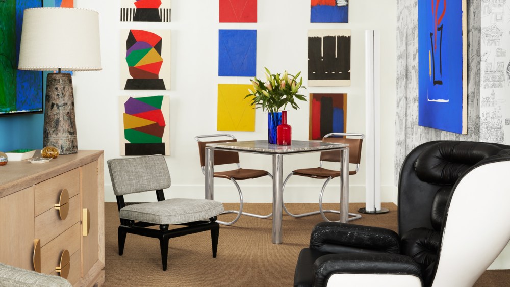 Inside the gallery of Craig Anthony Longhurst in Kent, Conn.