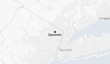 Map: 2.7-Magnitude Earthquake Strikes New Jersey