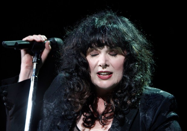 Singer Ann Wilson of Heart will perform a solo show at the City National Grove of Anaheim on Sunday, July 2. She's pictured here from a Heart concert at the Pacific Amphitheatre in Costa Mesa on August 8, 21012.PHOTO BY CHRISTINE COTTER, FOR THE REGISTER.
