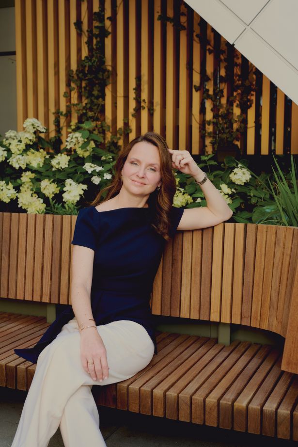 Hilary Spann at BXP's 510 Madison Avenue office.
