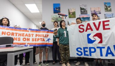 Picozzi’s office packed by protesters ahead of SEPTA cuts