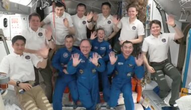 Crew Dragon delivers 4 fresh crew members to International Space Station