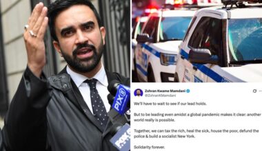 Zohran Mamdani leading NYC mayoral race, despite past anti-cop stance: poll