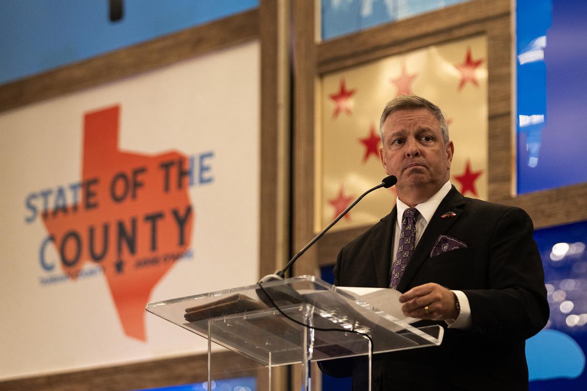 Tarrant County Judge O’Hare calls on cities to run ‘business-minded’ governments