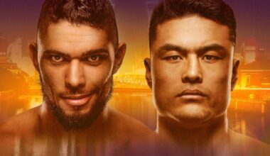 UFC Fight Night: Walker vs Zhang Main Card Results