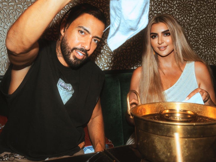 French Montana and the Princess of Dubai Link Hands In Paris