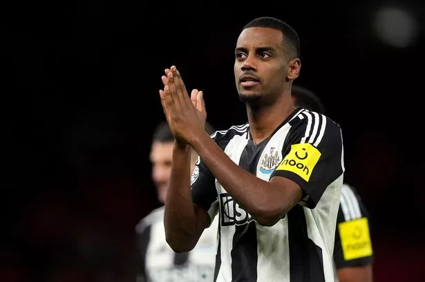 Alexander Isak at Newcastle