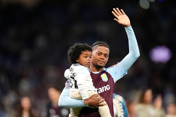 Aston Villa winger Leon Bailey