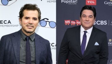 A split image of John Leguizamo and Dean Cain.