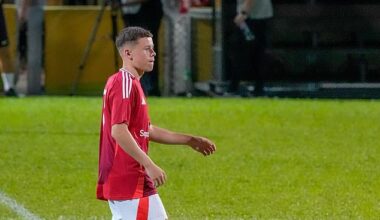 Fifteen-year-old Kai Rooney represented Man United at an Under 19 tournament on Thursday