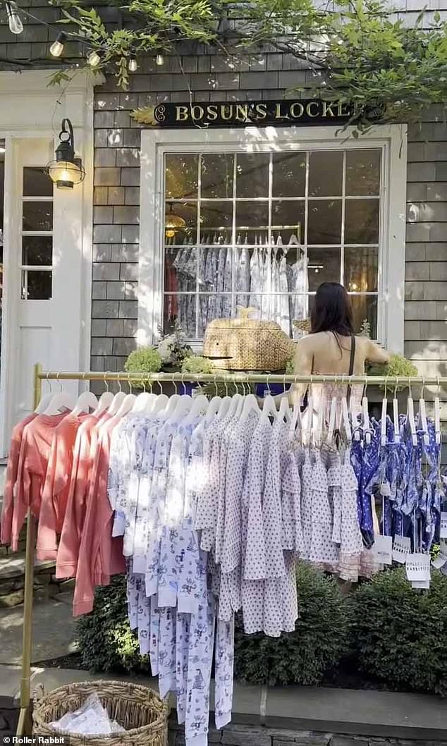 Determined to stay on the billionaire's oasis, Roller Rabbit (pictured) quickly jumped through hoops to skirt to rules - changing its name and revamping the store¿s offerings to include brands like Lands¿ End and Dempsey & Carroll