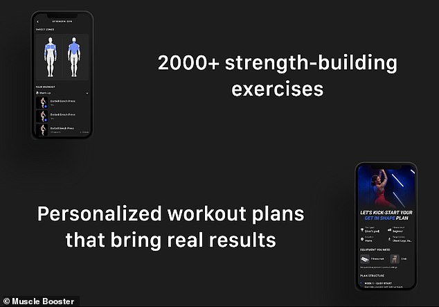 With thousands of exercises available, Muscle Booster makes it easy to stay motivated and interested during your fitness journey