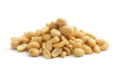 The real secret to staying young could be simply eating a handful of peanuts every day. Scientists have discovered it slows down cellular ageing – the rate at which all cells in the human body get old (Stock photo)