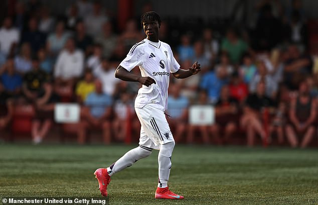 The Red Devils issued an update on Sekou Kone, revealing he is conscious and communicating
