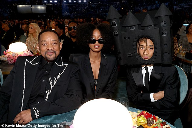 Willow is the youngest of Will and Jada's two kids. The Hollywood couple, who have been separated since 2016, also share son Jaden, 27; (L-R) Will, Willow and Jaden in February 2025