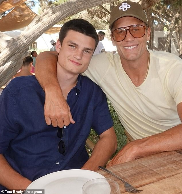 The teenager celebrated his latest birthday last Friday, an occasion Tom marked by posting a heartwarming message along with a photo album of them together