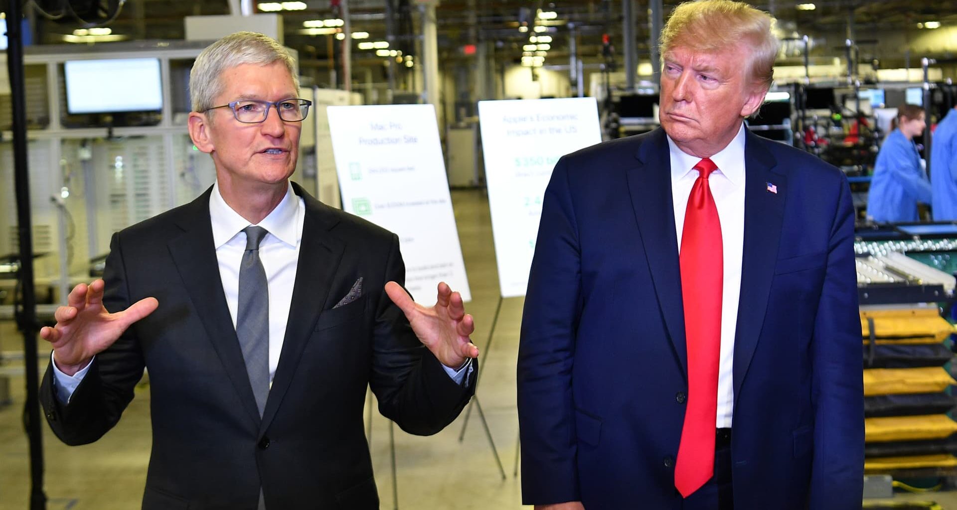 Tim Cook to join Trump for Apple investment announcement